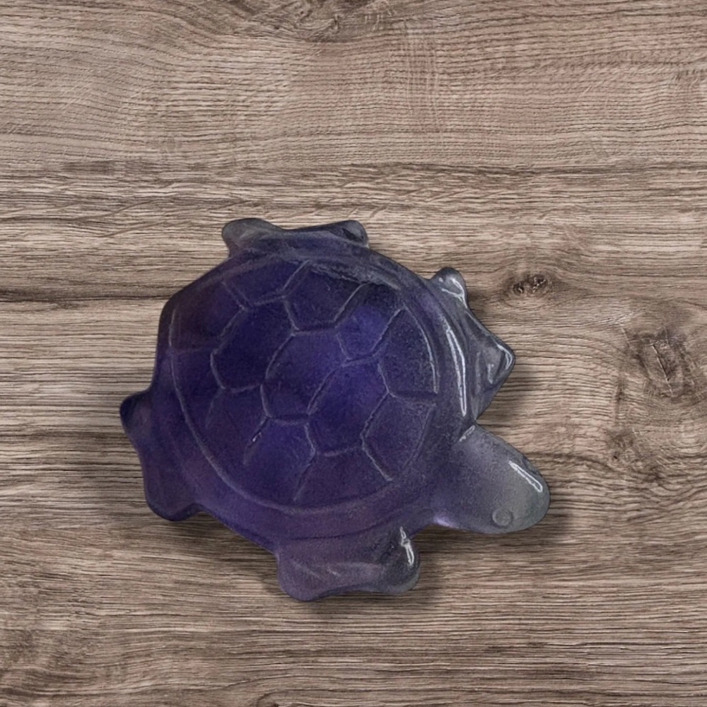 Small Amethyst Turtle Carving